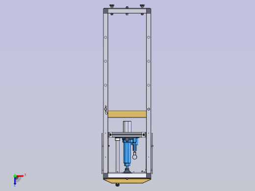 2吨小型液压机cero俯视缩略图