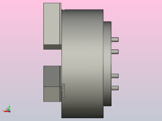 3L╱3L-A中空型超长爪行程动力夹头[3L-15A8]后视缩略图