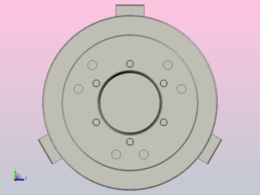 3L╱3L-A中空型超长爪行程动力夹头[3L-15A8]左视缩略图