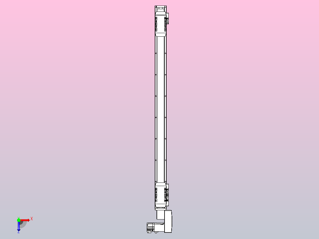 皮带直线轴双滑块型TPA-GCBS-50-P42-L325-QR-M10-N3俯视图