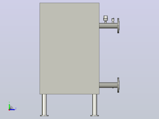 89kw 电锅炉flexiheat-thermomax-89kw-模型格式为 stp左视缩略图