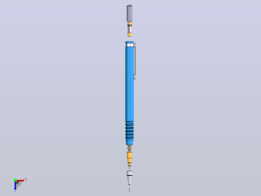 自动铅笔04俯视缩略图