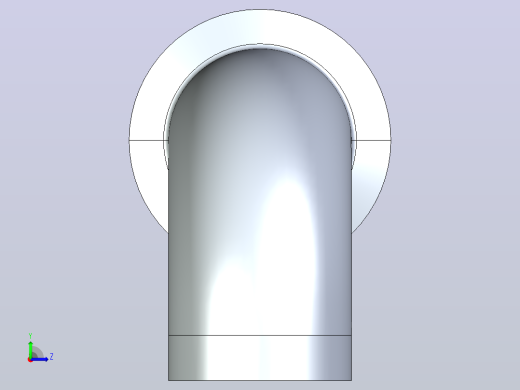 IK06 90°端卡式弯头[IK06-2.5S]左视缩略图