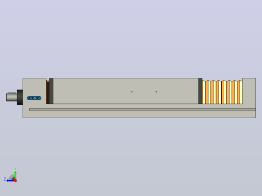 数控机床SCHUNK A-35-B-455的y轴运动右视缩略图