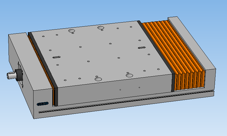 数控机床SCHUNK A-35-B-455的y轴运动