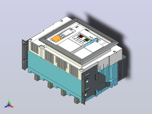 NA8-3200 1600A-2500A 4P 固定式-垂直接线+门框202409