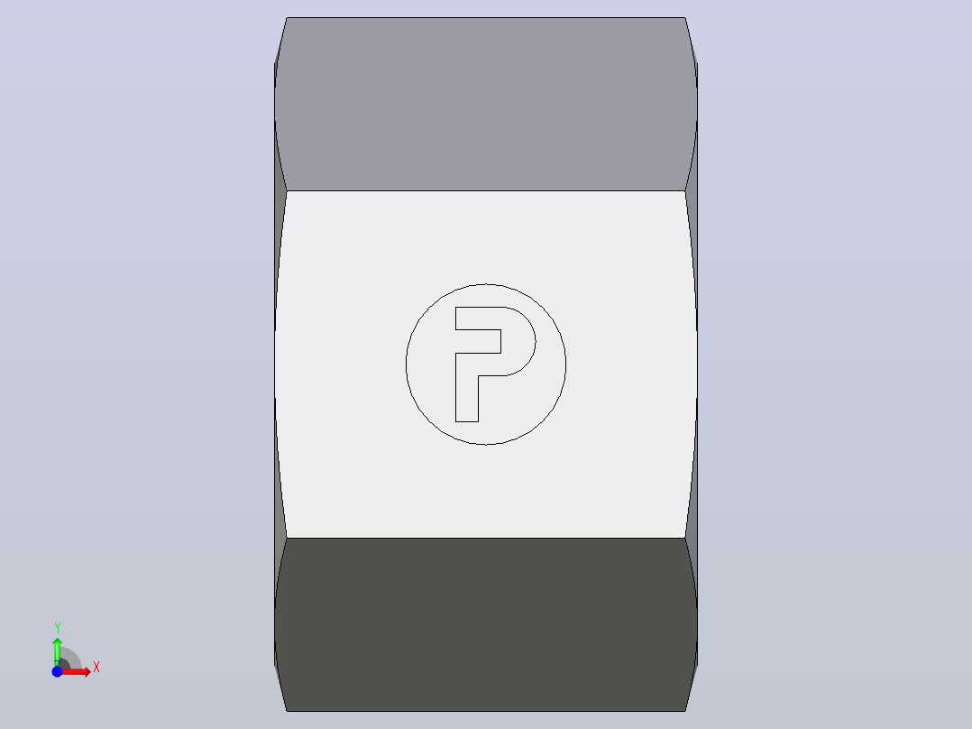 FORM功能螺母FORM1LCF前视图