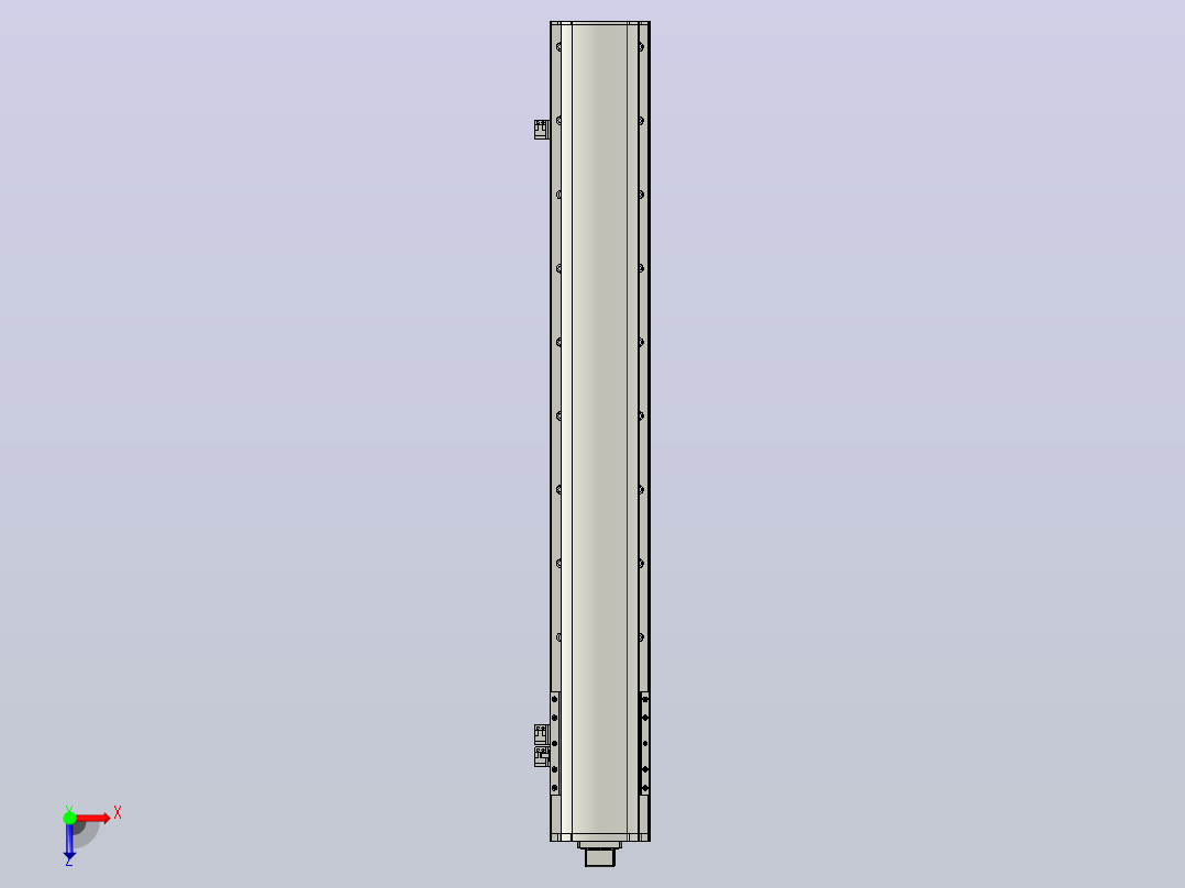 MT136BS半封闭丝杆滑台[MT136BS.L#.850.BM.P40.C3]俯视图