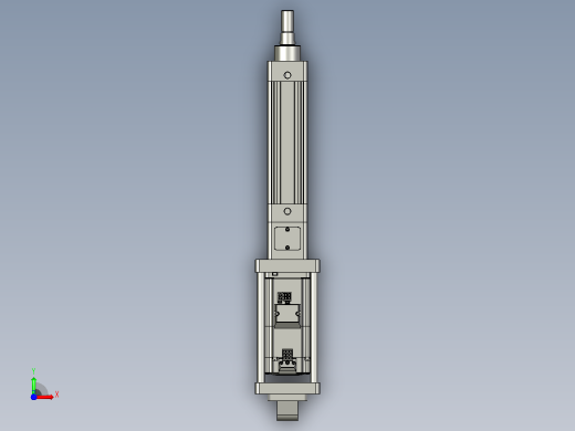 轻载电动缸TPA-ESR40-1210C-L50-M-CA-W-P40-C3前视缩略图