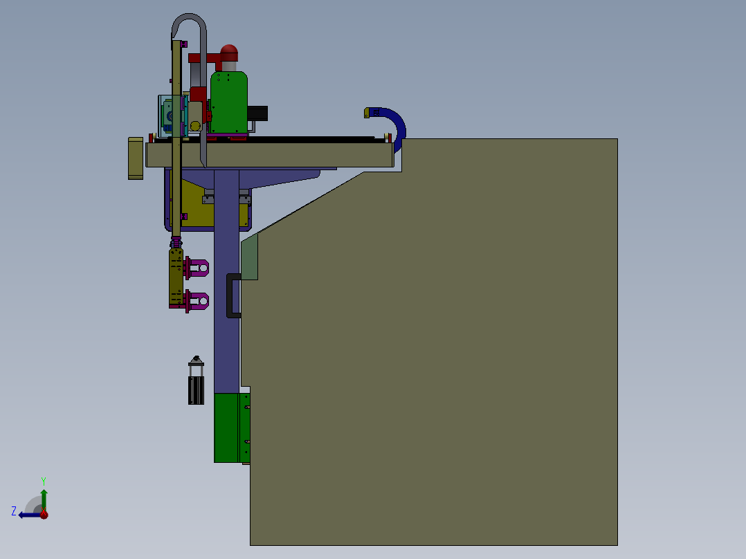 ZDH-CHEC-002 车床上下料右视图