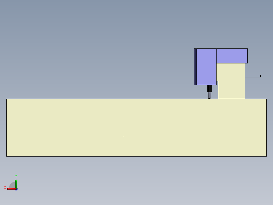 77_三菱LXP-2512-激光打印机床后视图