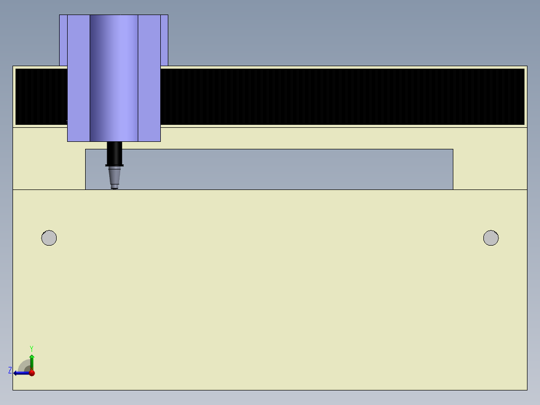 77_三菱LXP-2512-激光打印机床右视图
