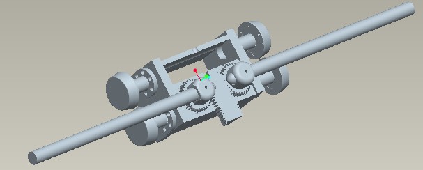 B01-proe五层立体车库五层圆形停车场