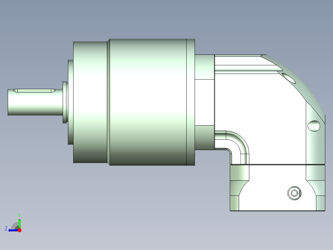 直齿ZPLE120-L3 19-70-90-M5.stp右视图