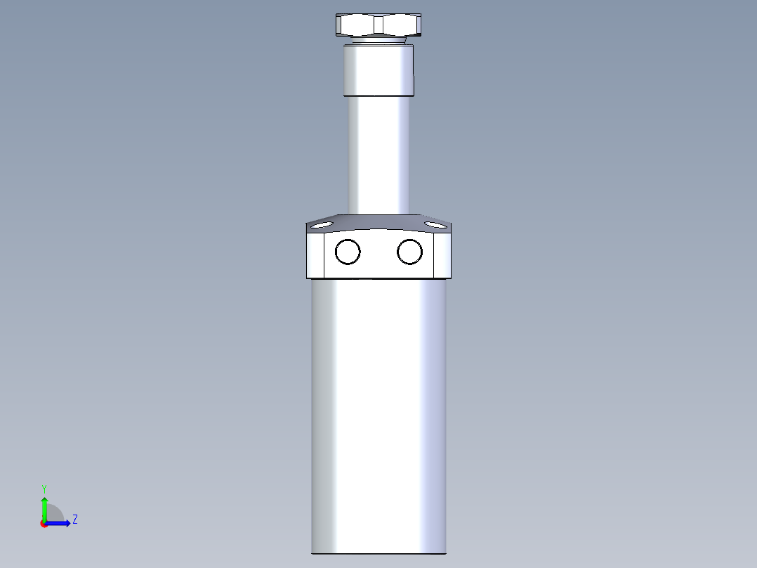 KOSMEKLHA0650-SR-Q40多系列多零件图纸模型左视图