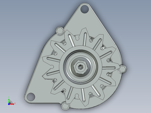 交流发电机前视缩略图