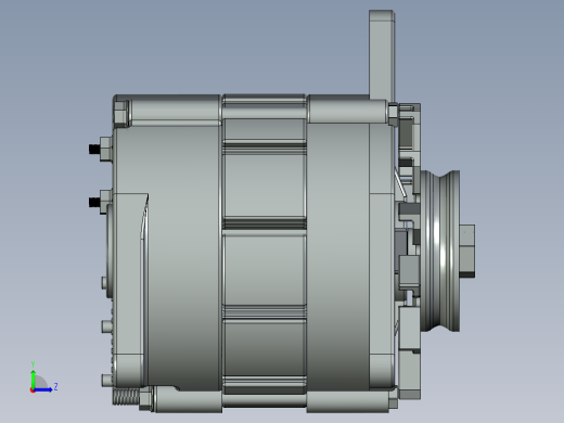 交流发电机左视缩略图