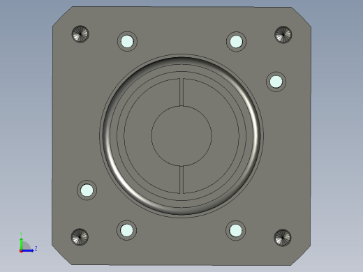 直齿孔PLF160-L3-LC 42-114.3-200-M12.stp左视缩略图