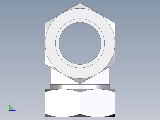 卡套式工业通用硬管接头EO_Union_tee_T42ZLCF左视缩略图