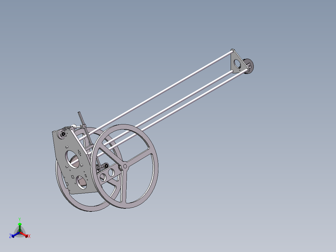 8字无碳（三维+CAD）正等轴测图