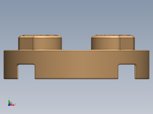 乐高零件 4032 板 2 x 2 圆形-4032 Warm Yellowish Orange Plate 2 x 2 Round.SLDPRT前视缩略图