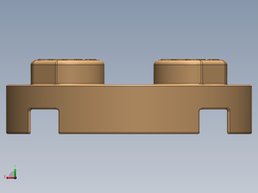 乐高零件 4032 板 2 x 2 圆形-4032 Warm Yellowish Orange Plate 2 x 2 Round.SLDPRT后视缩略图