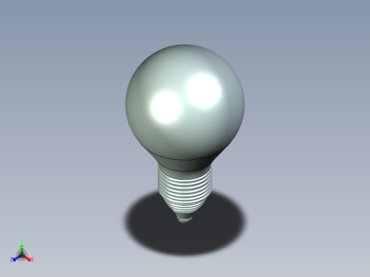 灯泡2正等轴测缩略图