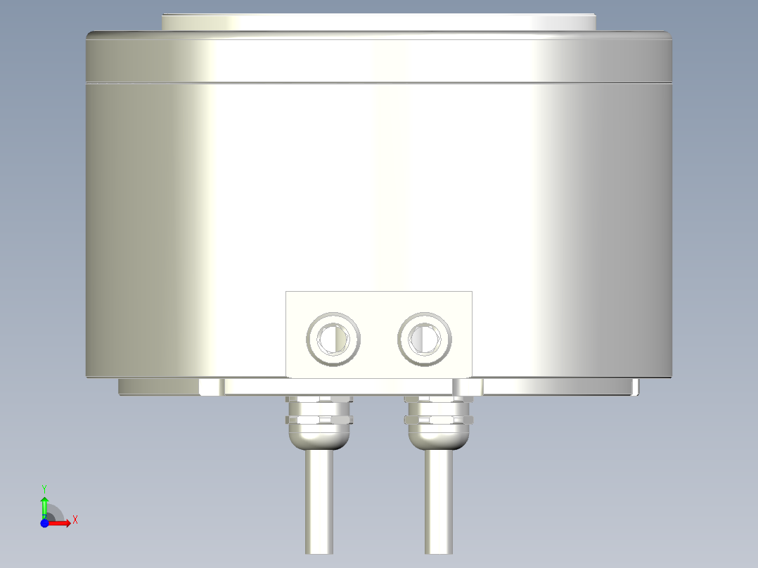 135-015直驱电机前视图