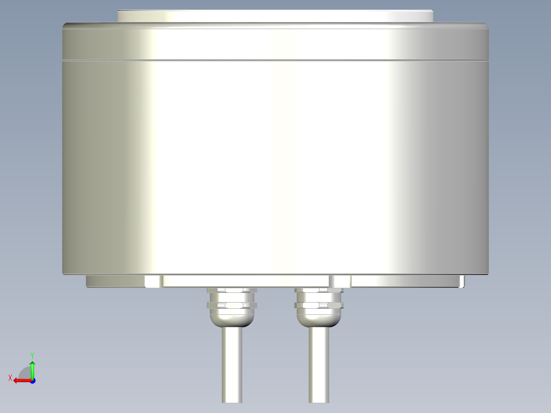 135-015直驱电机后视图