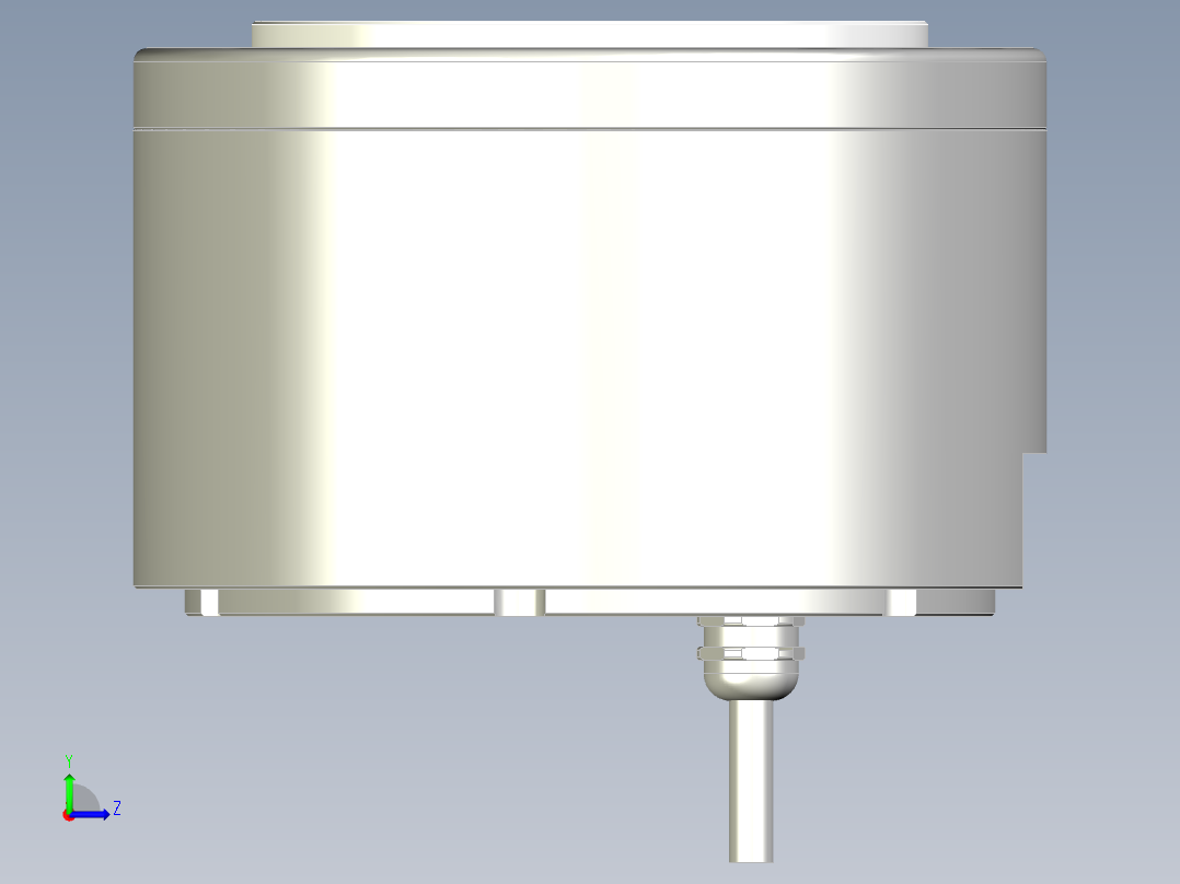 135-015直驱电机左视图