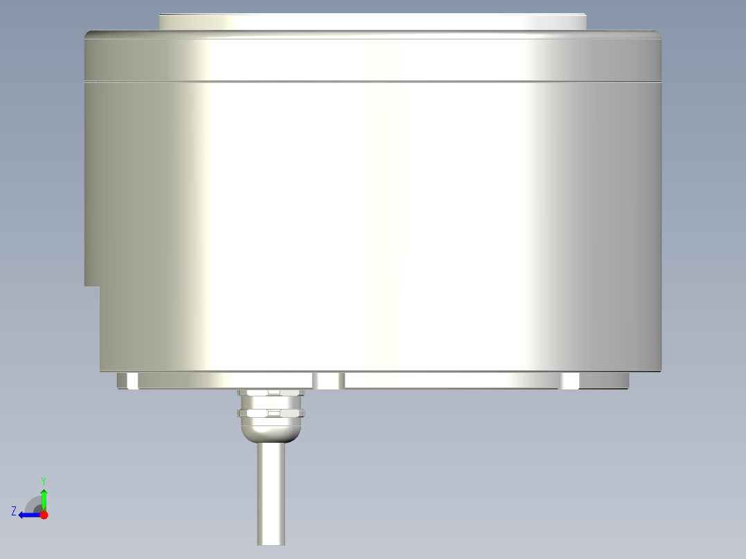 135-015直驱电机右视图