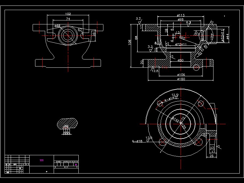 Q217-左阀体机械加工工艺及夹具设计【镗孔+铣面】