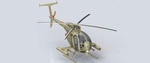 MH6 Little Bird直升机缩略图