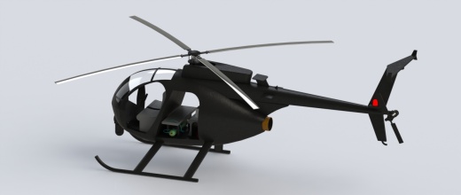 MH6 Little Bird直升机缩略图