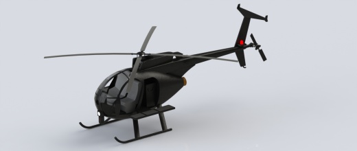 MH6 Little Bird直升机缩略图