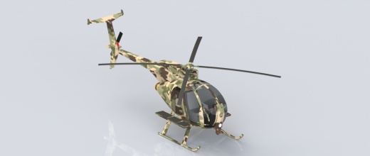 MH6 Little Bird直升机缩略图