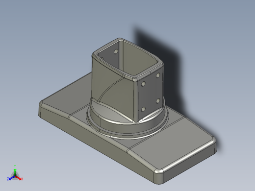 55-75-080防颤抖箱体连接器.STEP正等轴测缩略图