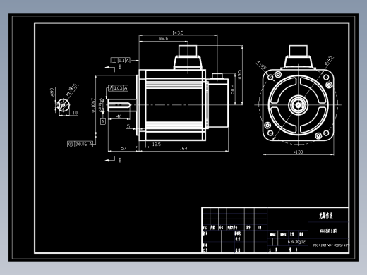电机MS6H-130TL15B2-41P3.DWG
