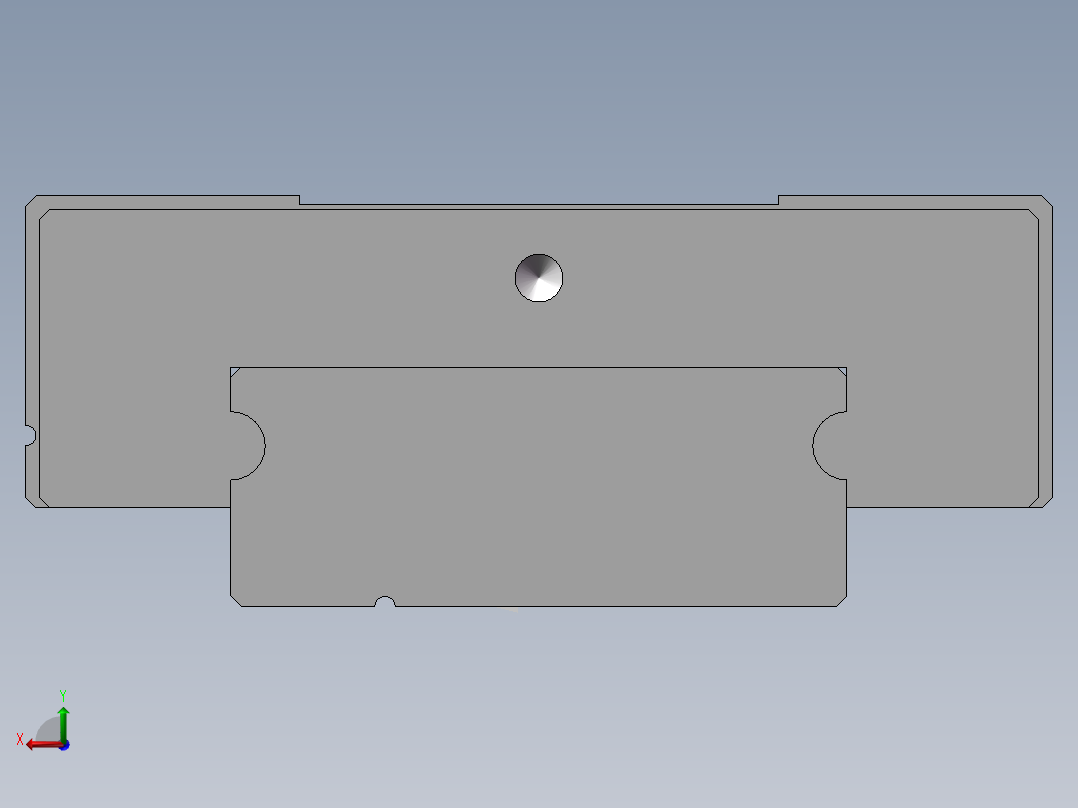 滑块MGW9C后视图