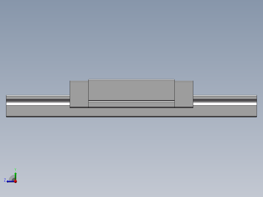 滑块MGW9C右视图
