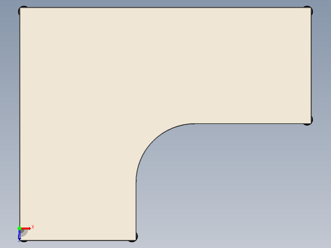 型材-WORKB 7 FULL DETAIL MODEL俯视图