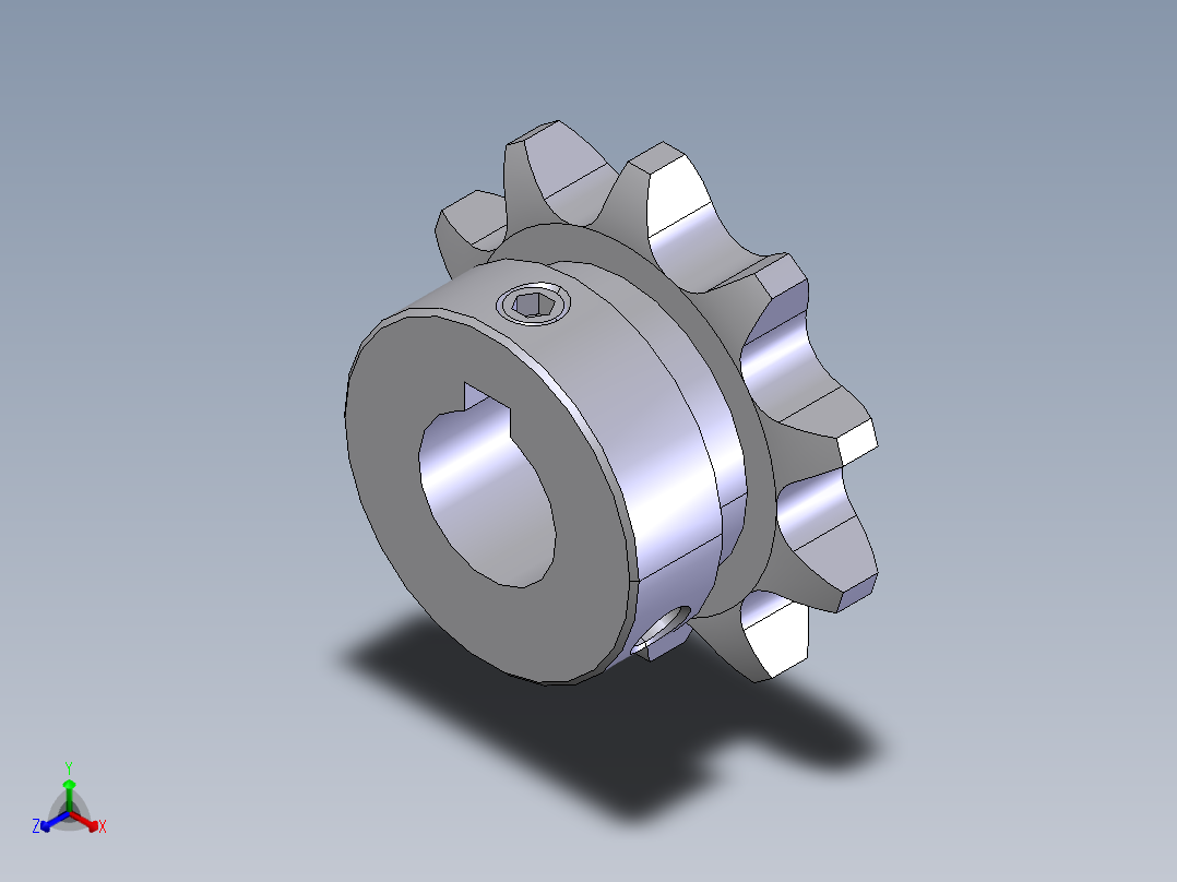 塑料制品提升输送破碎机正等轴测图