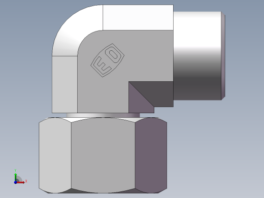 直角组合接头、2D9-24前视缩略图
