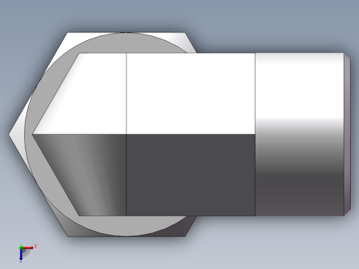 直角组合接头、2D9-24俯视缩略图