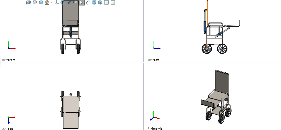 A3003401-轮椅兼担架