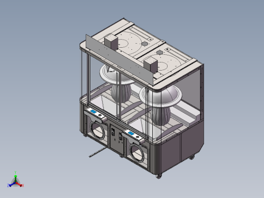 双人夹子机正等轴测缩略图