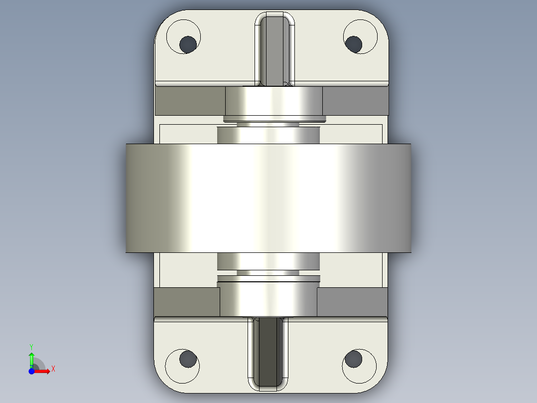 脚轮摇晃前视图