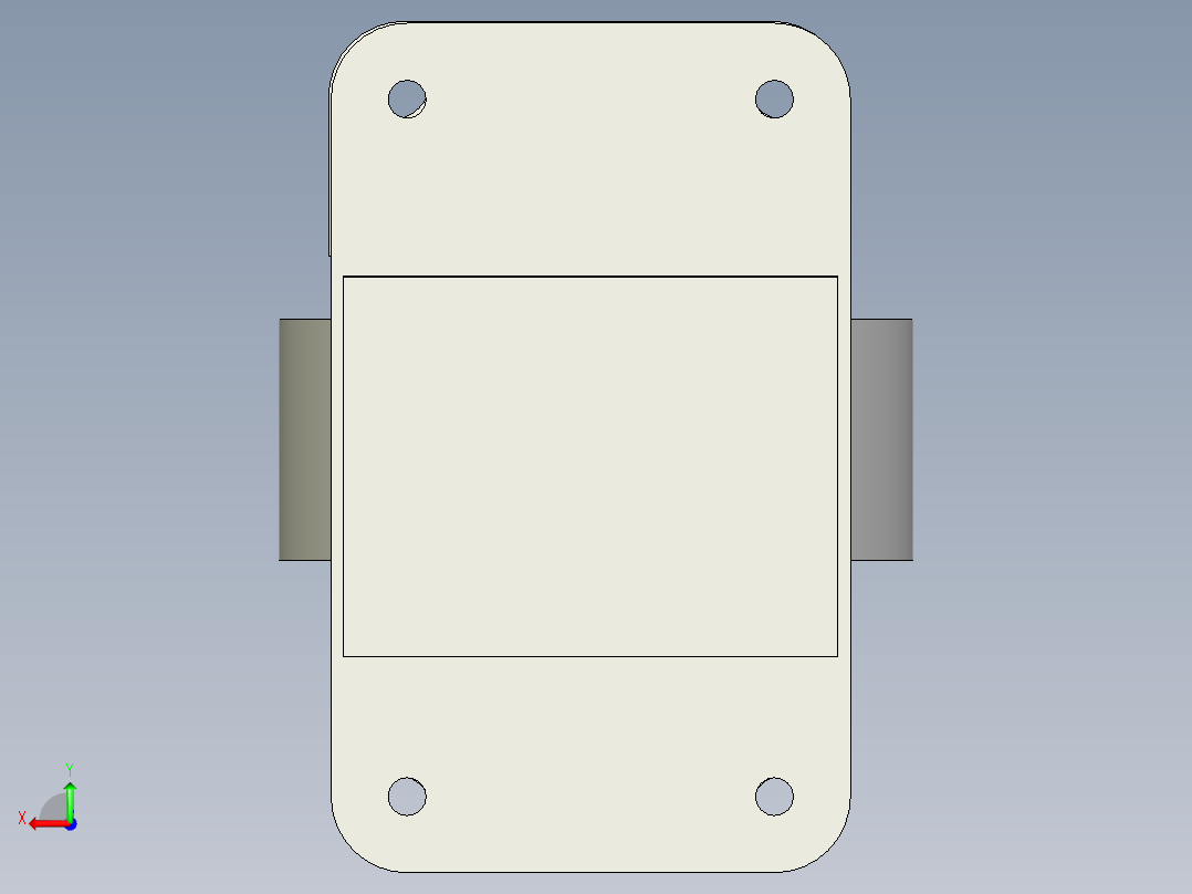 脚轮摇晃后视图