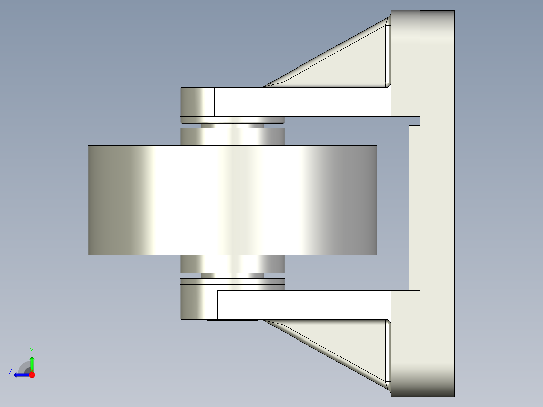 脚轮摇晃右视图