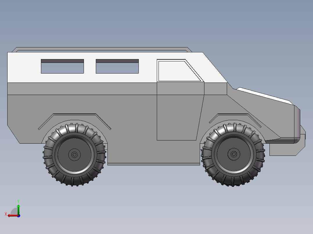 装甲车模型--1441332--120后视图